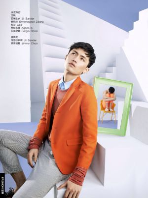 Tang Xiaotian and Wang Rui by Guo Puyuan for GQ China - masculine fashion.jpg